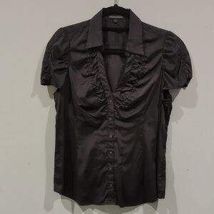 Express Black Blouse L